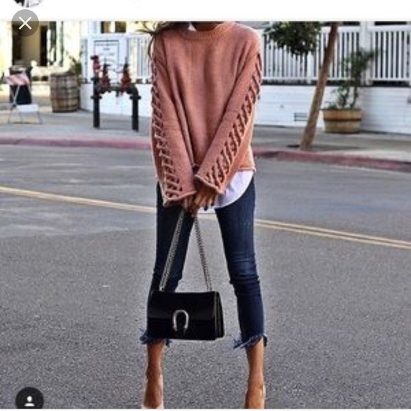 Zara | Sweaters | Zara Braided Sleeve 